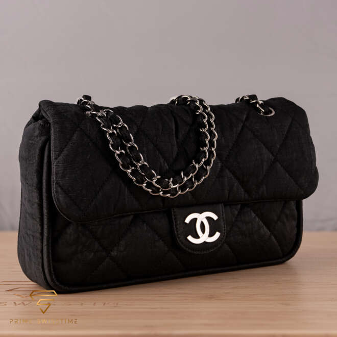 Chanel Matelasse Coating Canvas Single Flap