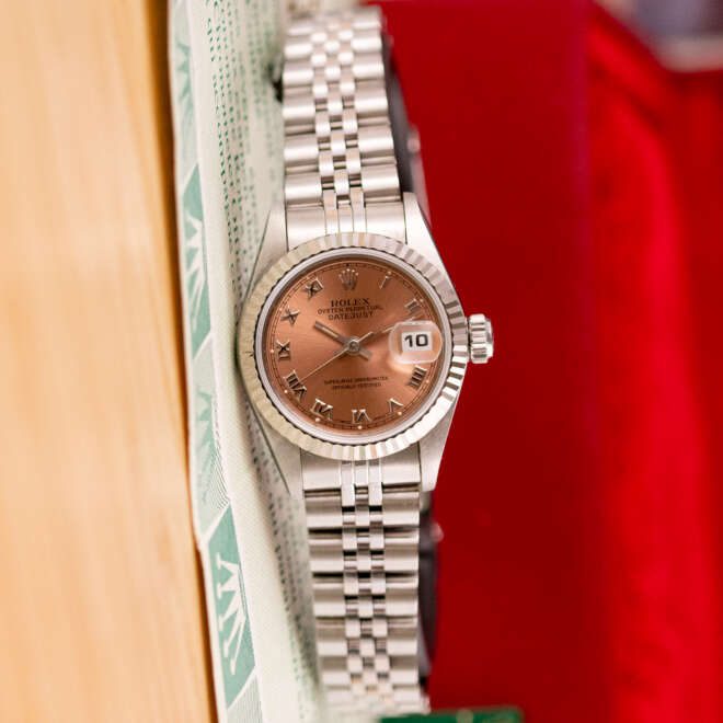 Rolex Datejust 26 69174 Salmon Dial