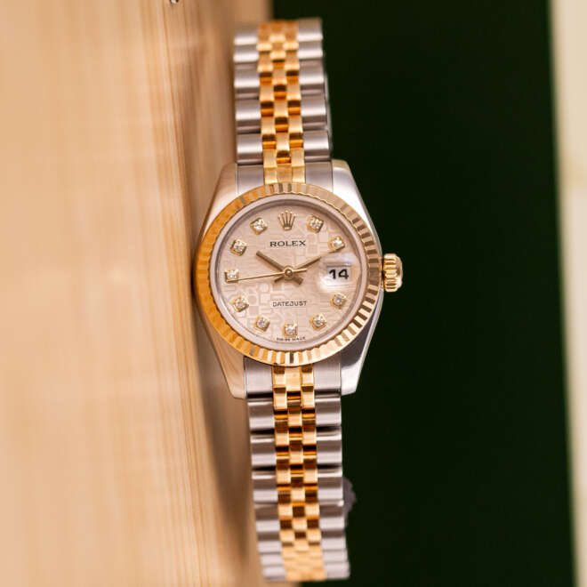 Rolex Datejust 26 179173 Jubilee Diamond Dial