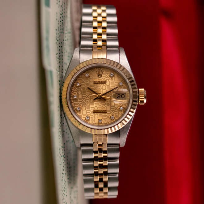 Rolex Datejust 26 69173 Jubilee Diamond Dial
