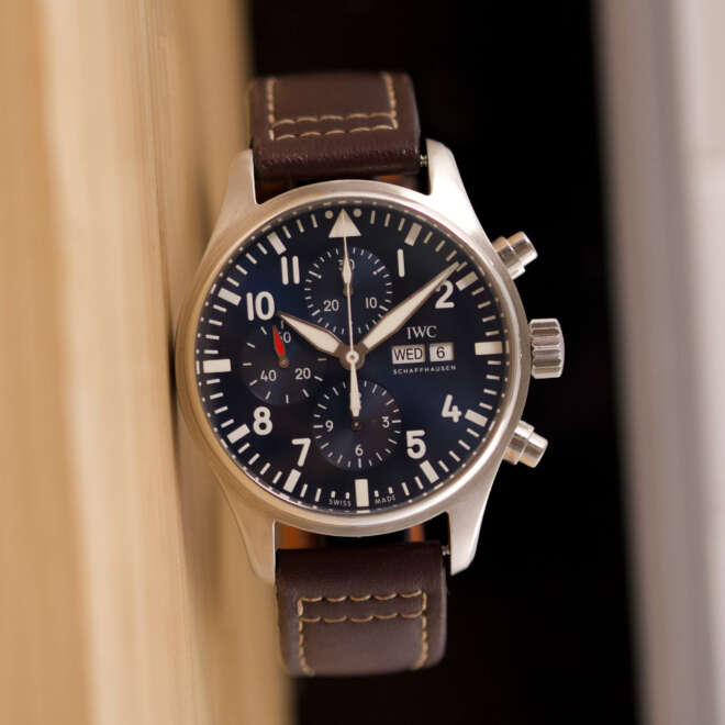IWC Pilot Chronograph La Petit Prince IW377714 Blue Dial
