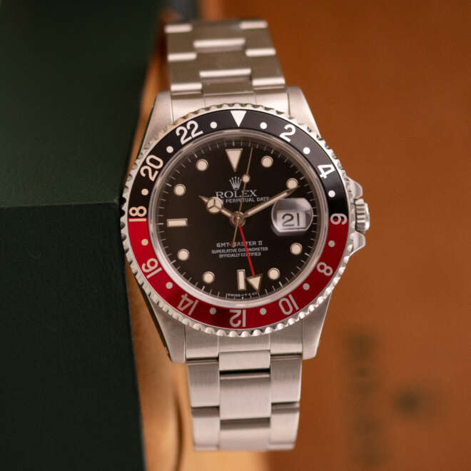 Rolex GMT Master II Coke 16710