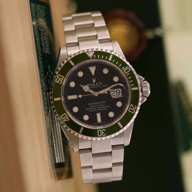 Rolex Submariner Kermit 16610LV