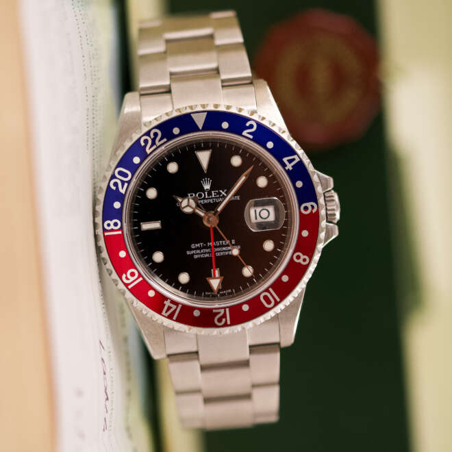 Rolex GMT Master II Pepsi 16710
