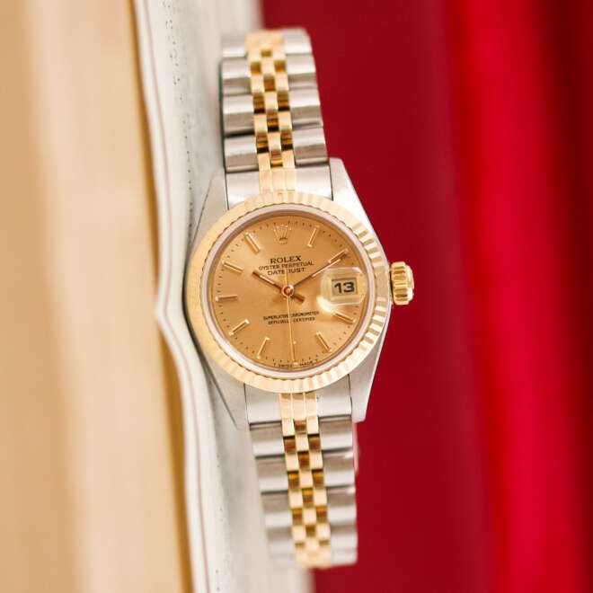 Rolex Datejust 26 69173 Champagne Dial