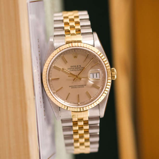 Rolex Datejust 36 16233 Champagne Dial