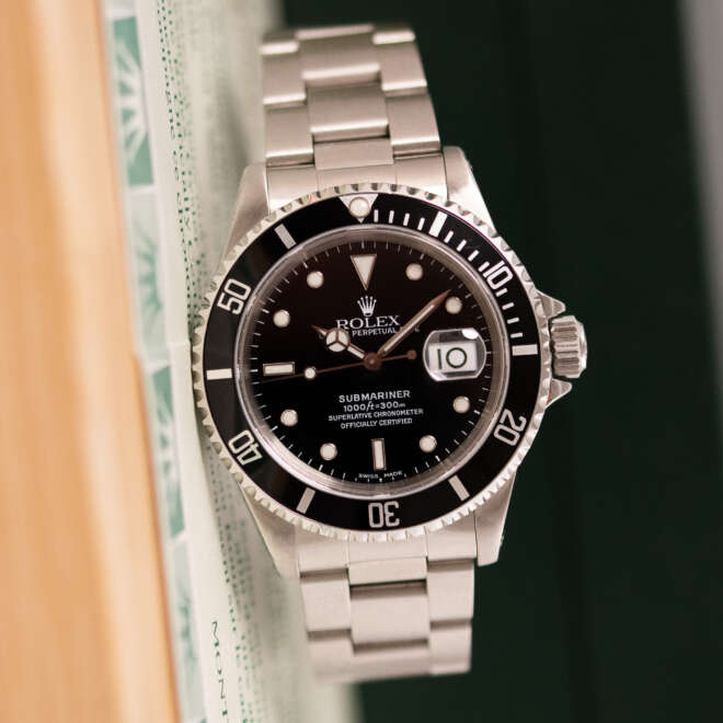 Rolex Submariner Date 16610 (Rolex Service in 2020)