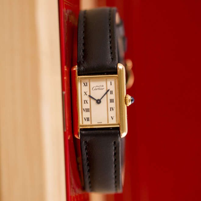 Must de Cartier Tank / 5057001 / Ivory Dial / Full Set