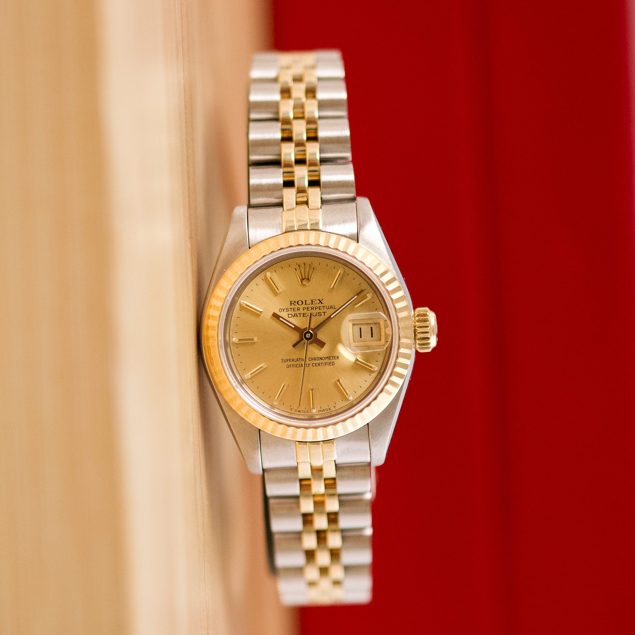 Rolex Datejust 26 69173 Champagne Dial