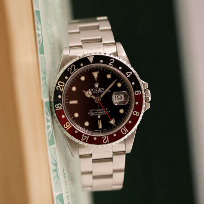 Rolex GMT Master II Coke 16710 Rolex Serv'26