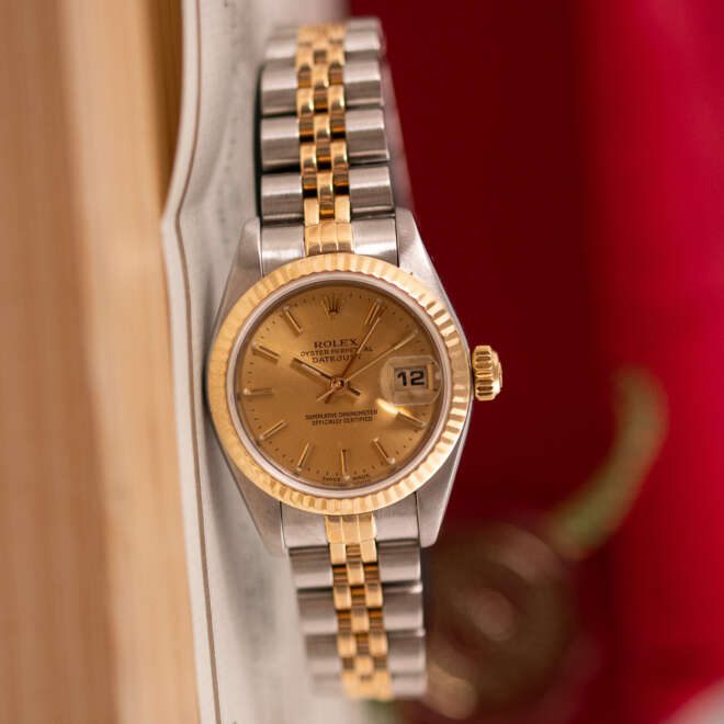 Rolex Datejust 26 79173 Champagne Dial