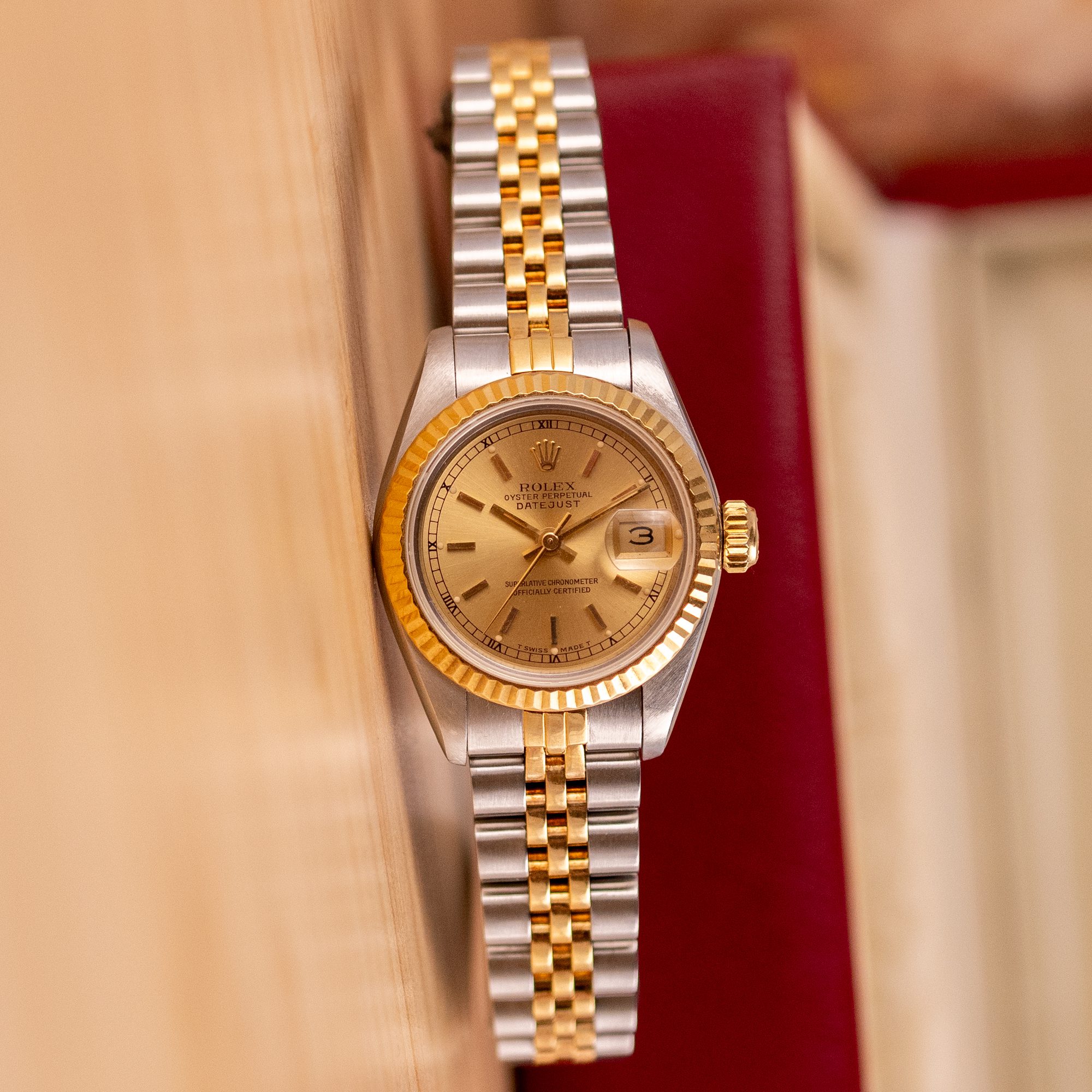 Rolex Datejust 26 69173 Champagne Dial pre-owned Prime SwissTime