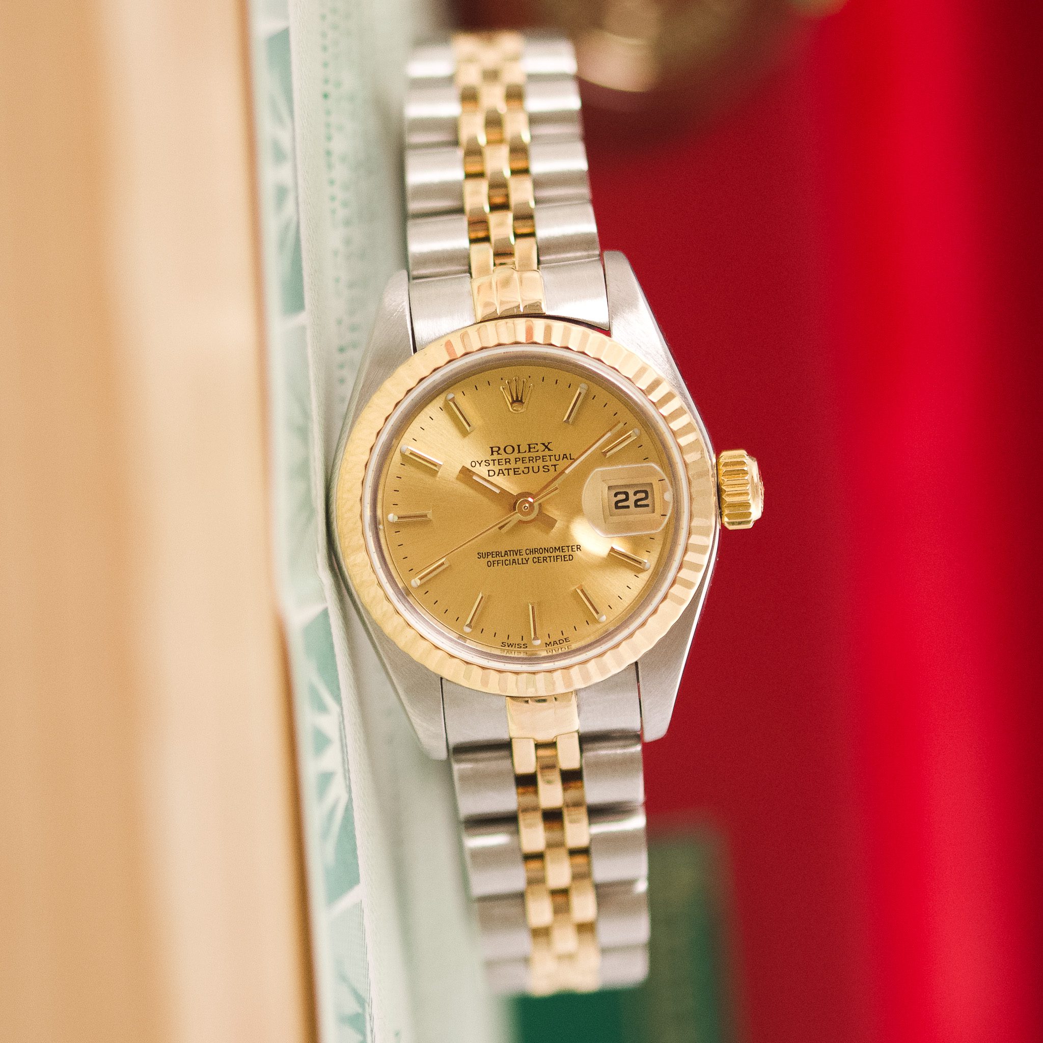 Rolex Datejust 26 79173 Champagne Dial
